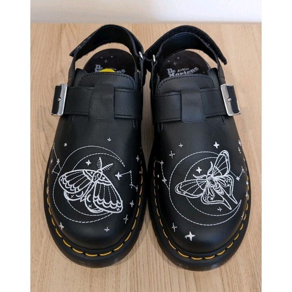 Dr. Martens JORGE II CELESTIAL MOTH EMBROIDERED MULES SIZE Mens SIZE 12‎ - Picture 6 of 8